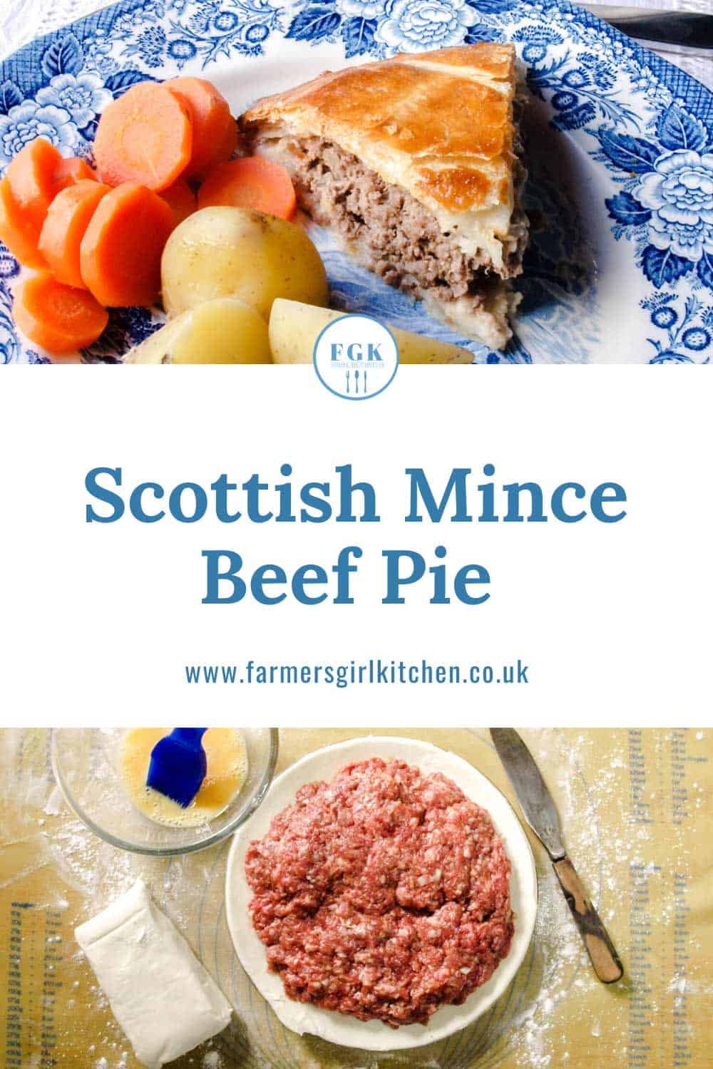 Scottish Mince Beef Pie - Farmersgirl Kitchen