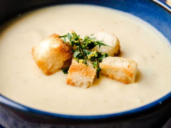 Cauliflower Cheese Soup - Farmersgirl Kitchen