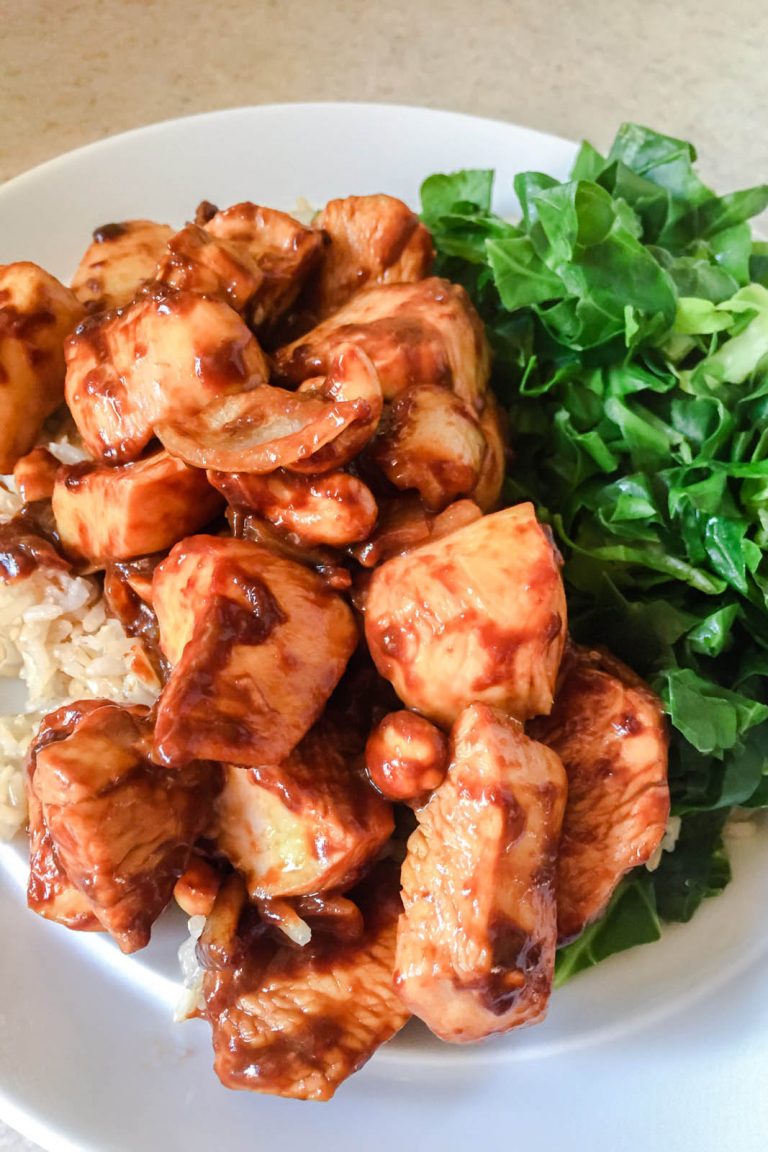 Fried Chicken with Cashew Nuts - Farmersgirl Kitchen