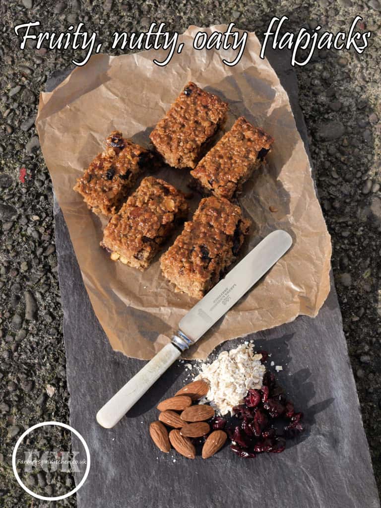 Fruity, Nutty, Oaty Flapjacks