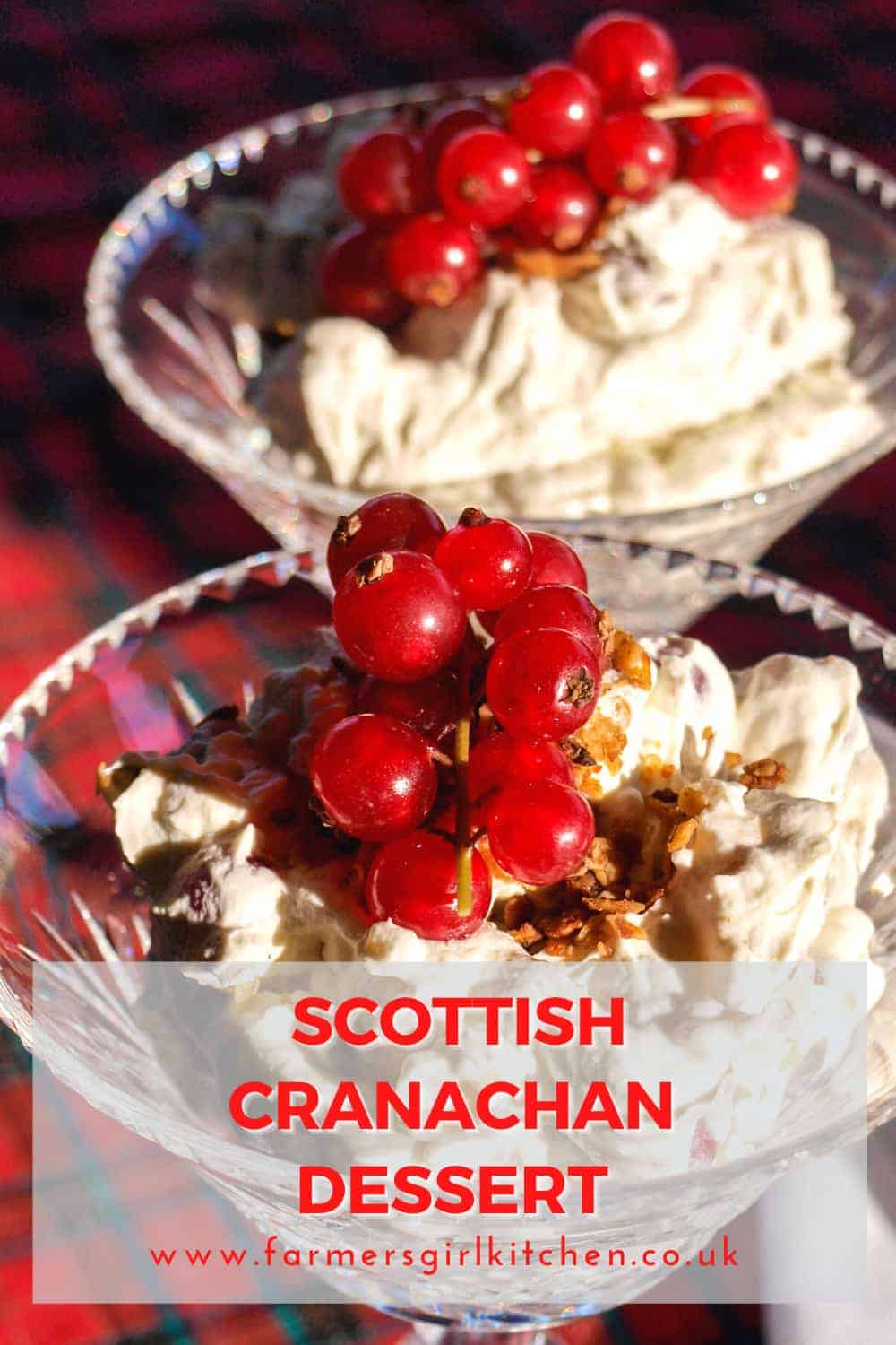 Scottish Cranachan Dessert with Ginger - Farmersgirl Kitchen