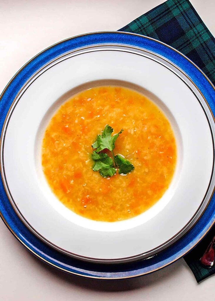 Easy Scottish Red Lentil Soup - Farmersgirl Kitchen