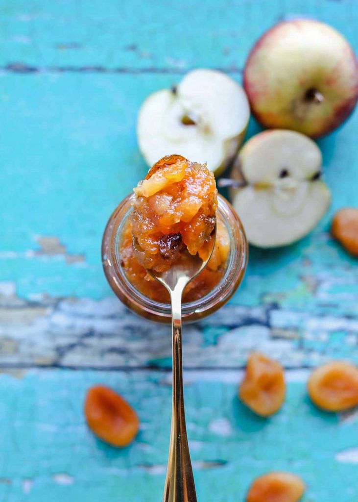 Apricot and Apple Chutney - Farmersgirl Kitchen