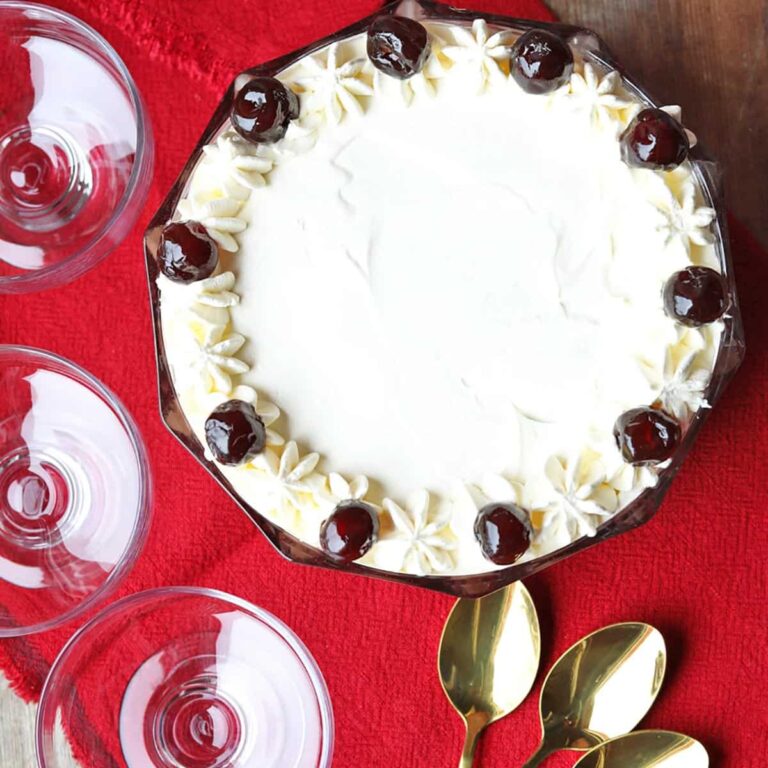 Chocolate Cherry Trifle - Farmersgirl Kitchen