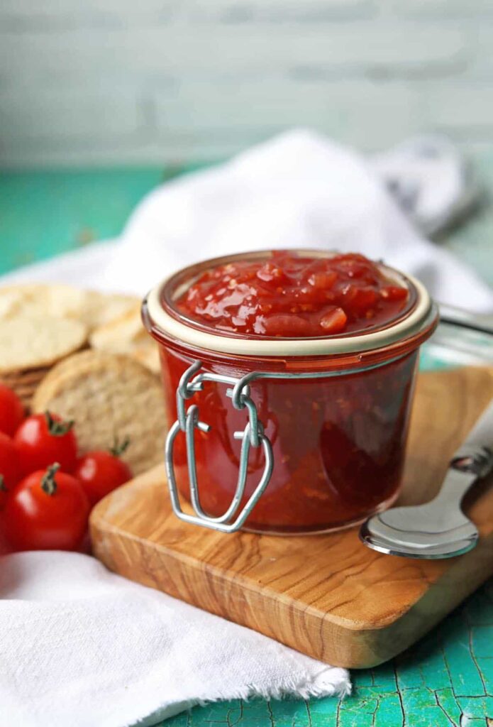 Simple Tomato Chutney Farmersgirl Kitchen   Simple Tomato Chutney Side 1 Of 1 695x1024 