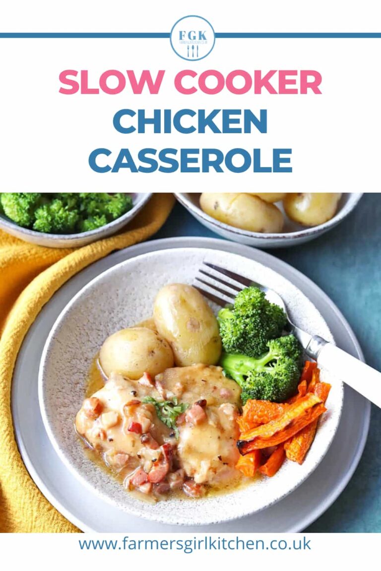 Slow Cooker Chicken Casserole - Farmersgirl Kitchen