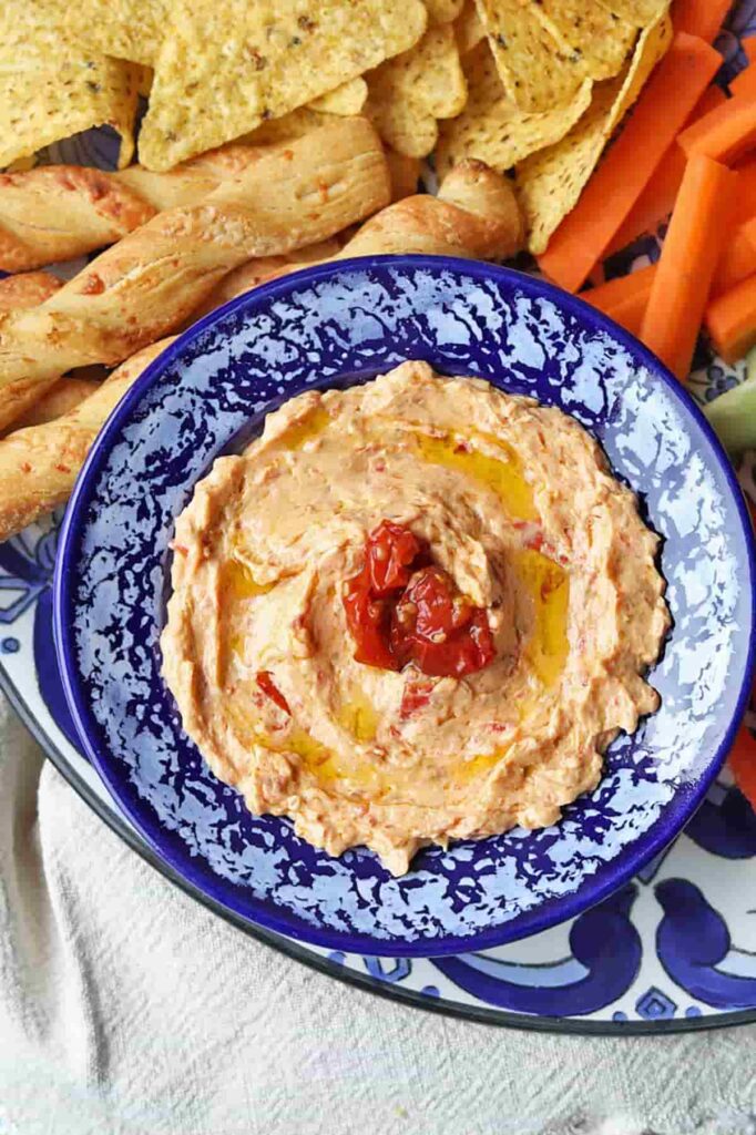 Sun Dried Tomato Dip - Farmersgirl Kitchen