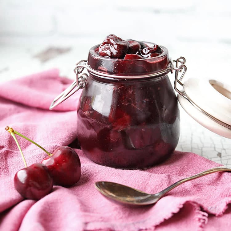 Cherry Compote - Farmersgirl Kitchen