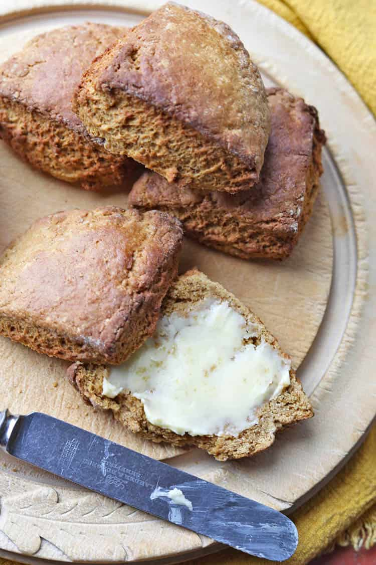 Air Fryer Treacle Scones - Farmersgirl Kitchen